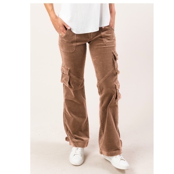 Don’t String Me On!-Boot Cut Corduroy Carg… - Picture 2 of 13